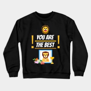 Affirmations of the zodiac: Leo Crewneck Sweatshirt